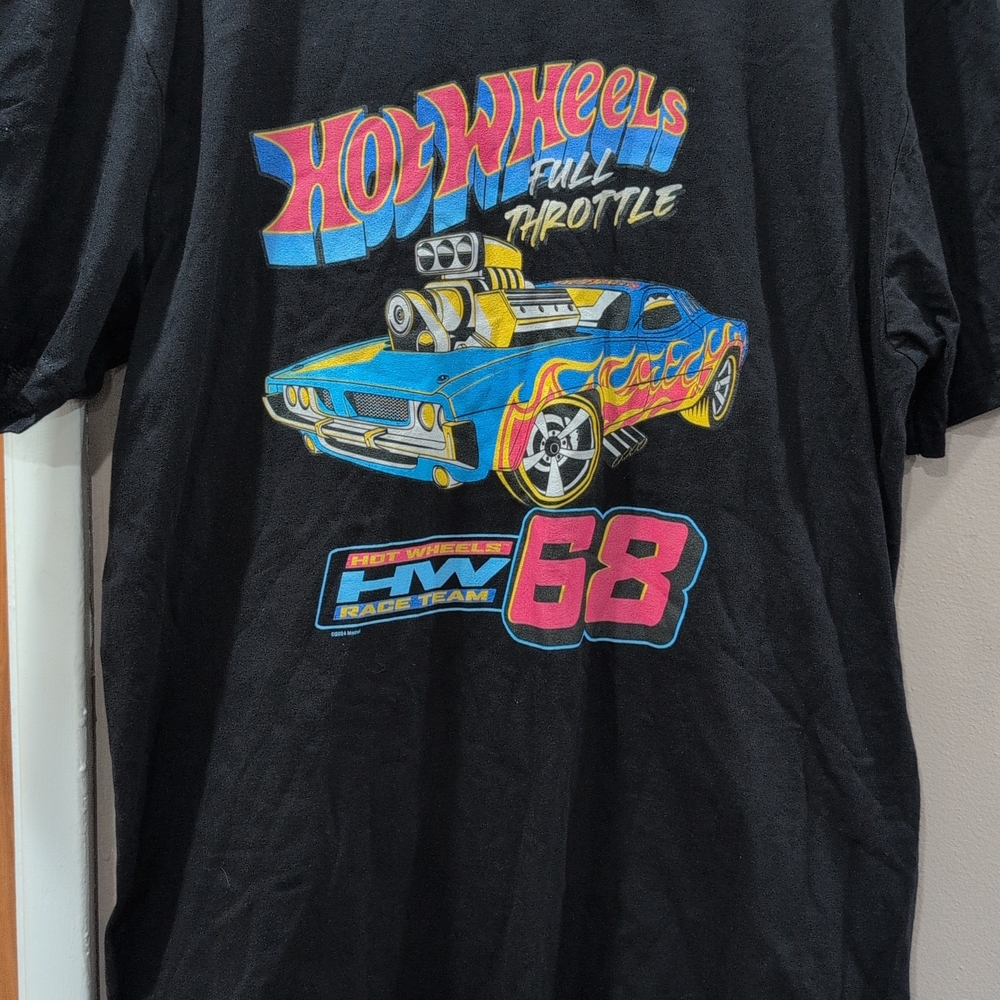 Hot Wheels Full Throttle Black Tee - Short Sleeve